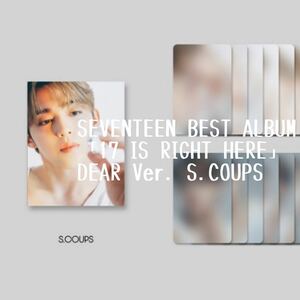 SEVENTEEN BEST ALBUM「17 IS RIGHT HERE」DEAR Ver. S.COUPS