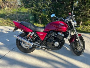 CB400SF スリップオンマフラー　ヨシムラ