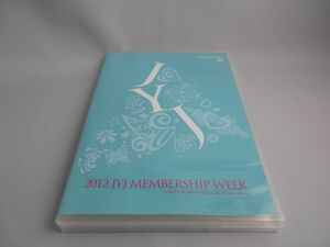 2012 JYJ MEMBERSHIP WEEK [DVD]