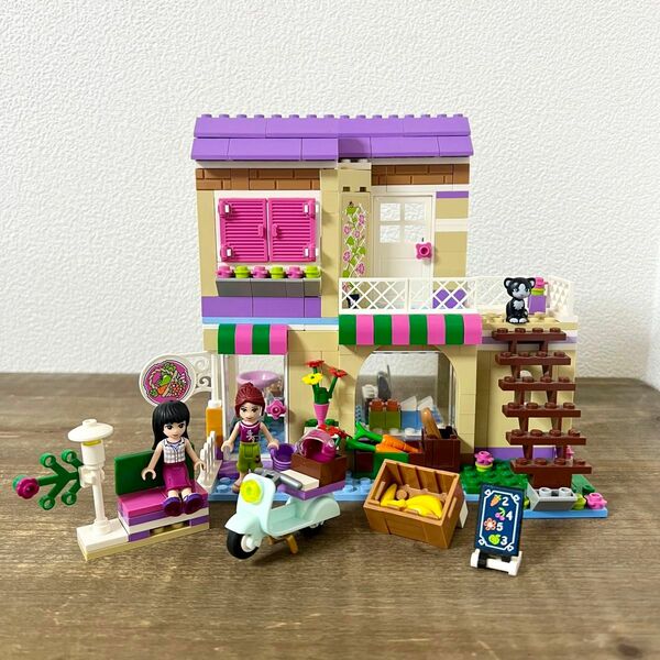 レゴフレンズ ハートレイクのフードマーケット LEGO FRIENDS