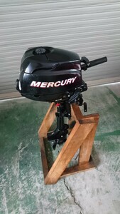  MERCURY 3BV 2馬力 4スト S足 船外機 Mercury 淡水使用