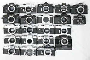 【同梱不可】一眼レフ21点まとめ ジャンク NIKON CONTAXなど フィルムカメラ 20726861 【同梱不可】