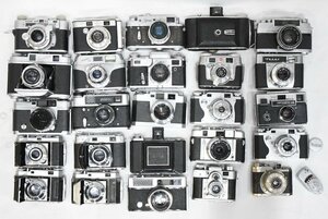 【同梱不可】レンジファインダーなど25点まとめ ジャンク 蛇腹 Kodak ZEISS IKONなど 20793326 【同梱不可】