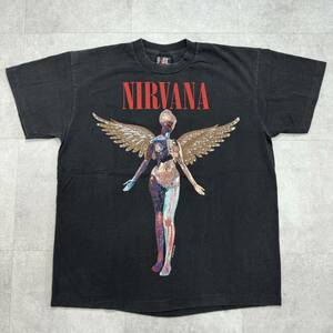 NIRVANA IN UTERO ニルヴァーナ tee Tシャツ