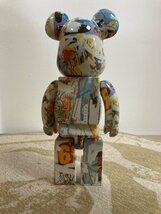 BE@RBRICK 400％ Warhol X Basquiat 4 ベアブリック 中古 GN 1_画像4