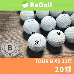 ●553 ロストボール ブリヂストン TOUR B XS 22年モデル 20球