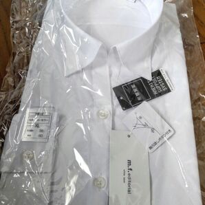 新品 形態安定 白シャツXL シンプル 無地 長袖 ワイシャツ レディースLL フォーマル 就活 リクルート 面接 ビジネス