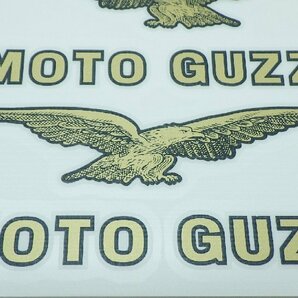 S23■モトグッチ イーグル GOLD ５ピース ステッカー MOTO GUZZI EAGLEの画像2