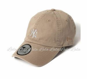 ニューエラ　UVカジュアルクラシック　CAP NEW ERA ベージュ　キャップ、帽子 ニューヨーク ヤンキース
