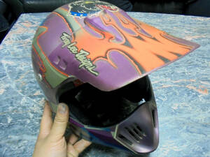 Troy Lee Designs トロイリー ARAI アライ MX-Ⅱ MX-2 フルフェイスヘルメット 55-56ｃｍ スネル認証 ビンテージ 当時物