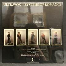 ULTRAVOX / SYSTEMS OF ROMANCE (UK-ORIGINAL)_画像2