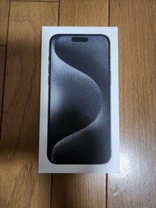 新品未開封 未使用 iPhone 15 Pro Max ブラックチタニウム 1TB SIMフリー アップル