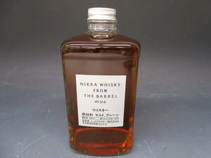 [ZEROnet]【大阪府内限定発送】◎未開封 NIKKA WHISKY FROM THE BARREL ニッカ ウイスキー フロム ザ バレル 500ml 51.4％ 古酒(2)◎M65-06