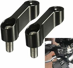 ミラーホルダー オフセットホルダー 汎用 アルミ 正ミラーホルダー 10mm 正ネジ 40mm