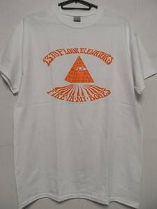 即決★USサイケ/ガレージロック関連★新品バンドＴシャツ★13TH FLOOR ELEVATORS★ホワイトボディ×オレンジプリント★S/M/Lサイズ対応可能