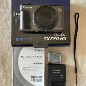 ◆ CANON PowerShot SX720 HS ◆ キャノン パワーショット ◆ PSSX720HSBK ◆ 美品の画像10