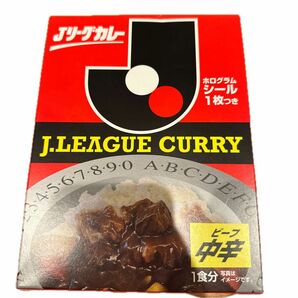 Jリーグカレー　シール入り