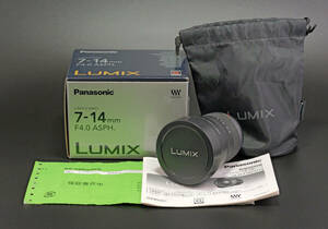 ★Panasonic★パナソニック★LUMIX G VARIO 7-14mm F4.0 ASPH.★H-F007014★UESD★