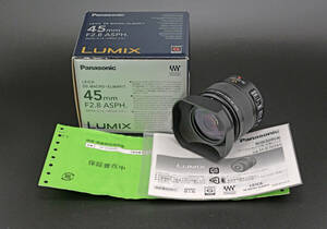 ★Panasonic★パナソニック★LUMIX★ライカDG MACRO-ELMARIT 45mm F2.8 ASPH MEGA O.I.S★H-ES045★UESD★