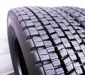 ★265/70R19.5 140/138J ダンロップ SP001☆残溝最大18㎜☆倉庫保管品・極上美品☆【引き取り大歓迎】レンジャー等に!!2本セット価格_A356