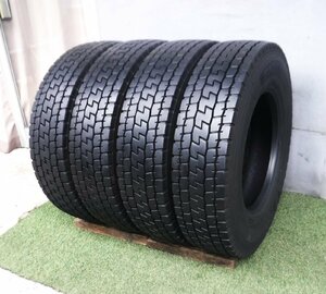 ★225/80R17.5 123/122L ヨコハマ 710R☆2022年製 残溝最大13mm・倉庫保管品・極上美品☆【引き取り大歓迎】激安4本売り切り価格_A398