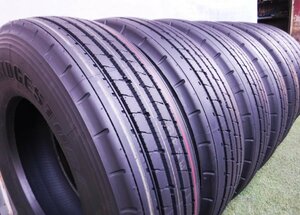 ★245/80R17.5, ブリヂストン R173!!◇2023年製◇9.9分山新車はずし!!サマータイヤ!!☆中型トラックなどに!!6本+スペア付セット価格!!_A383