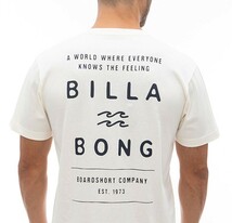 ★送料無料★2024春夏 新品【BILLABONG/ビラボン】DECAF Ｔシャツ CRM メンズM BE01A-203_画像7