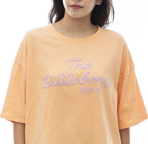 ★送料無料★2024春夏 新品【BILLABONG/ビラボン】THE BILLABONG CROPPED TEE クロップドＴシャツ NGF0 レディースM BE01C-204