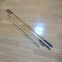 ヘラ竿 竹竿　12尺15尺兼用竿 (360mm 450mm) 便利竿　　へら鮒釣竿　(中古) 和竿_画像7