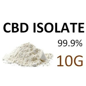 10G CBD アイソレート 99.9％ CBD / CBG / CBN　