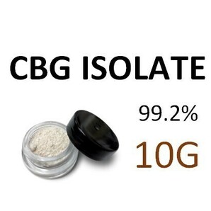 10G CBG アイソレート 99.2％ CBD / CBG / CRD