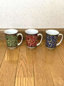 マグカップ 3個セット　中古　昭和レトロ 食器　陶器