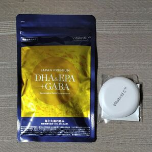 ジャパンプレミアム　DHA・EPA+GABA150粒　新品未開封　ケース付き