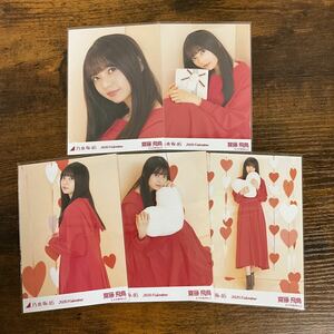 乃木坂46 齋藤飛鳥 2020 Valentine 生写真 コンプ 