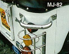 サン自動車 コーナーリフティングハンドル 1本 ステンレス製ハンドルブリップ ジープ J50系 MJ-82