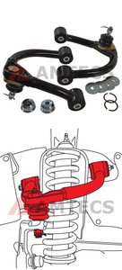 AMTECS 調整式フロントアッパーアーム ハイラックスサーフ(N180/185系) ランドクルーザープラド(90系) タコマ(4WD1995～2004年)