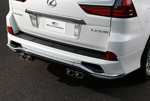 エルフォード 左右4本出しマフラー単体 モデリスタ製リアスカート装着車用 レクサス LX570 2015.8-