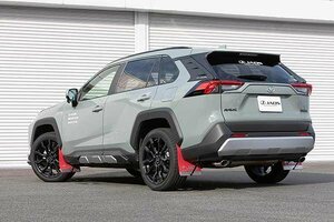 JAOS ジャオス マッドガード3 1台分セット レッド RAV4 AXAH54 MXAA54 2019/4～ アドベンチャー