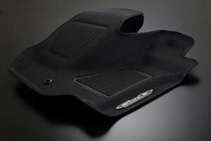 LuxSportロゴ 玄武 コンフォートマット 200系ハイエースワイドボディ ブラック