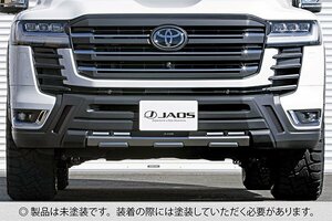 JAOS ジャオス フロントバンパーガード 未塗装品 ランドクルーザー FJA300W VJA300W 2021/08～ ZX