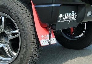 JAOS ジャオス マッドガード3 リヤセット レッド ジムニー JB23W 1998/10～2018/2