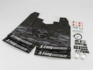TGS X-Fang マッドフラップ カモフラージュ ブラック デリカD:5 3DA-CV1W 2019/2～ MC後専用
