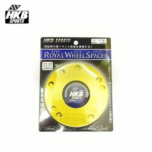 HKB ロイヤルホイールスペーサー スバル用 7mm 4H/5Hマルチ PCD100 ハブ径56φ R567