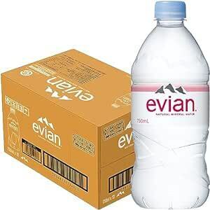 Evian(エビアン) 伊藤園 evian 硬水 ミネラルウォーター ペットボトル 750ml×12本 [正規輸入品]