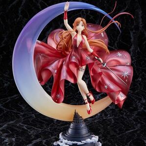 特典付き 輸送箱未開封品 ソードアート・オンライン SAO アスナ Crystal Dress Ver. 1/7スケールフィギュア 背景パネル eStream 240515KDの画像1