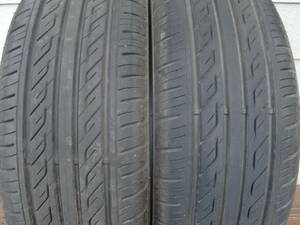 送料込み　中古タイヤ　アジアンタイヤ（AUTO GREEN）165/55R15　7～8分山ぐらい　2本