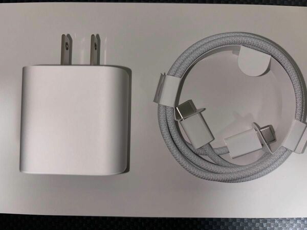 Apple 20WUSB-C電源アダプタ/USB-C充電ケーブル 【正規品】2点セット