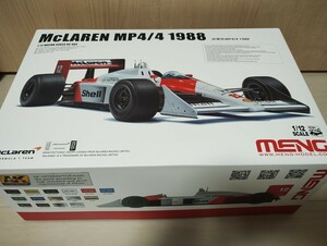  быстрое решение нераспечатанный MENGmon модель 1/12 McLAREN MP4/4 1988 бесплатная доставка 