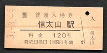 （ＪＲ阪和線）信太山駅１２０円_画像1