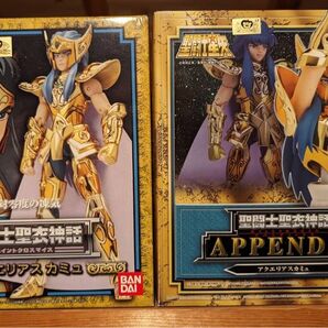 聖闘士聖衣神話セット　【未開封】アクエリアスカミュ&【開封品】APPENDIX